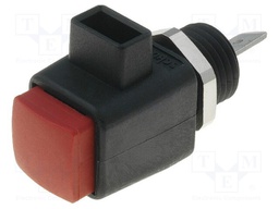 Laboratory clamp; red; 300VDC; 16A; Contacts: nickel; -25÷90°C