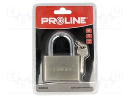 Padlock; Application: gates,cabinets,sheds; Kind: shackle; 60mm