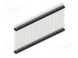 Connector: pin strips; pin header; male; PIN: 70; 2.54mm; THT; 2x35