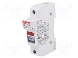 Fuse holder; cylindrical fuses; 10,3x38mm; Mounting: DIN; 32A