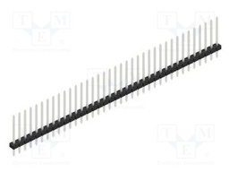 Connector: pin strips; pin header; male; PIN: 37; 2mm; THT; 1x37