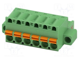 PCB connector, nominal cross section: 2.5 mm?, color: green,