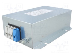 Filter: anti-interference; three-phase; 480VAC; screw; 25A