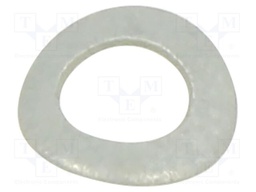 Washer; spring,split; M3; D=6mm; h=0.65mm; spring steel; DIN 137A