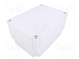 Enclosure: multipurpose; X: 130mm; Y: 180mm; Z: 100mm; MNX; grey; IK08