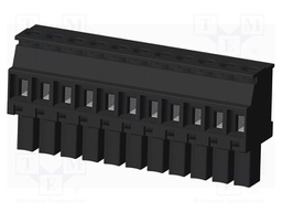 Connector: pluggable terminal block; plug; female; angled 90°