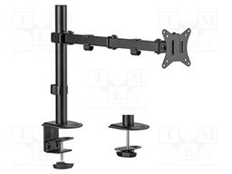Monitor holder; 9kg; 17÷32"; Arm len: 441mm; for one monitor
