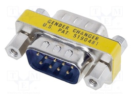 Gender Changer SUB-D9, m-m