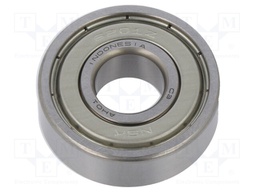 Bearing: ball; Øint: 12mm; Øout: 32mm; W: 10mm; bearing steel