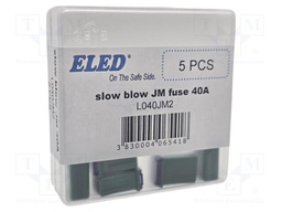 Fuse: fuse; 40A; 32VDC; automotive; 10.7mm; 10.7x7.7x15mm