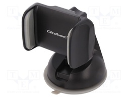Car holder; black; for windscreen; Size: 2.0"-6.0"