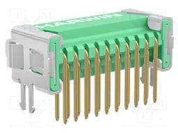 Connector: wire-wire/PCB; socket; male; PIN: 20; Gecko; 2A; 450V