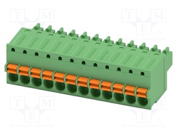PCB connector, nominal cross section: 1.5 mm?, color: green,