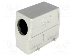 Enclosure: for HDC connectors; Han B; size 16B; for cable; high