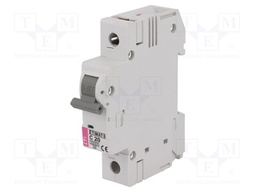 Circuit breaker; 230VAC; Inom: 20A; Poles: 1; DIN; Charact: C; 6kA