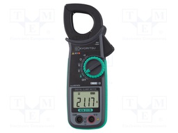 AC digital clamp meter; Øcable: 33mm; LCD; I AC: 60A,600A,1kA