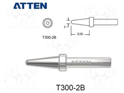 Tip; conical; 2mm; for  soldering iron; SP-H090,ST-9003D