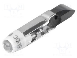 LED lamp; white; T5,5; 48VDC; 48VAC; No.of diodes: 1