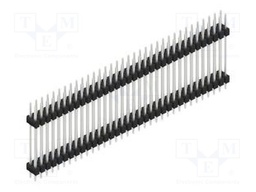 Connector: pin strips; pin header; male; PIN: 68; 2.54mm; THT; 2x34