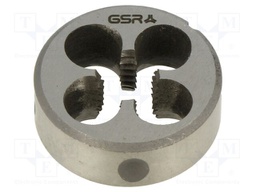 Threading die; M10; 1.5; high speed steel; H: 11mm; Øout: 30mm