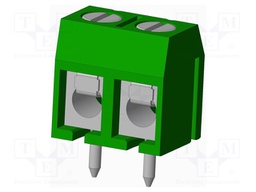 Connector: PCB terminal block; terminal; Plating: tinned; on PCBs