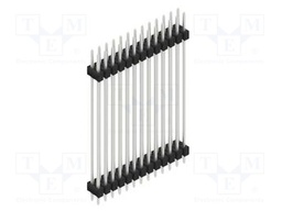 Connector: pin strips; pin header; male; PIN: 26; 2.54mm; THT; 2x13