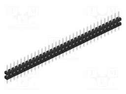 Connector: pin strips; pin header; male; PIN: 33; 2mm; THT; 1x33
