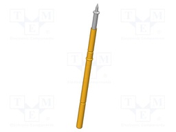 Test needle; Operational spring compression: 4mm; 5A; Ø: 1.8mm
