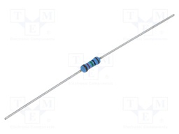 Resistor: metal film; THT; 10.5kΩ; 600mW; ±1%; -55÷155°C; 50ppm/°C