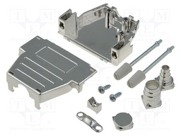 Enclosure: for D-Sub connectors; D-Sub 25pin,D-Sub HD 44pin