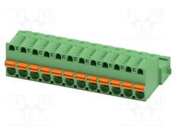 PCB connector, nominal cross section: 2.5 mm?, color: green,
