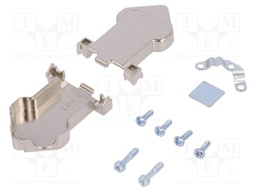 Enclosure: for D-Sub connectors; D-Sub 9pin,D-Sub HD 15pin