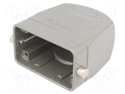 Enclosure: for HDC connectors; size 10B; for cable; for latch