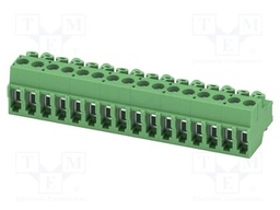 PCB connector, nominal cross section: 1.5 mm?, color: green,