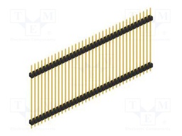 Connector: pin strips; pin header; male; PIN: 36; 2.54mm; THT; 1x36