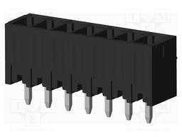 Connector: pluggable terminal block; socket; male; on PCBs