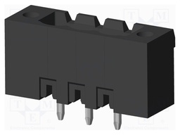 Connector: pluggable terminal block; socket; male; on PCBs