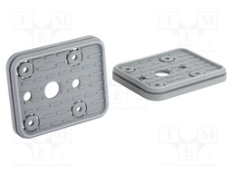 Suction-plate for vacuum block; 116g; 140x115x18.5mm