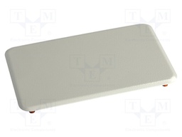 Stopper; steel; W: 40mm; L: 200mm; Plating: epoxy-polyester powder