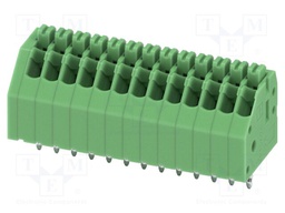 PCB terminal block, nominal current: 2 A, rated voltage (III