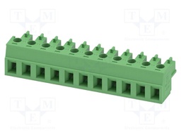 PCB connector, nominal cross section: 1.5 mm2, color: green,