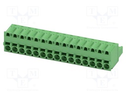 PCB connector, nominal cross section: 2.5 mm?, color: green,