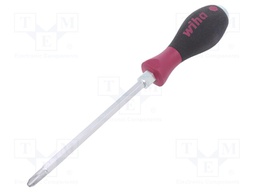 Screwdriver; Phillips; Size: PH3; for impact,assisted with a key