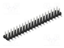 Connector: pin strips; pin header; male; PIN: 38; 2.54mm; SMT; 2x19