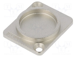 Protection cap; countersunk screw hole; silver; metal; D: 3mm