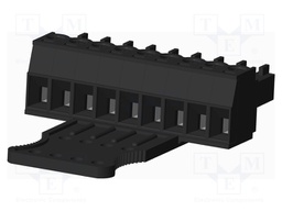 Connector: pluggable terminal block; plug; female; straight; 300V