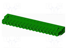 Connector: pluggable terminal block; socket; female; angled 90°