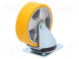 Transport wheel; Ø: 125mm; W: 40mm; H: 156mm; torsional; 300kg