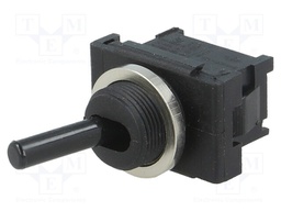 Switch: toggle; Pos: 2; SPST; OFF-ON; 10A/250VAC; -20÷100°C; 100mΩ