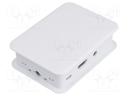 Enclosure: for computer; Raspberry Pi 3; grey; X: 73mm; Y: 100mm